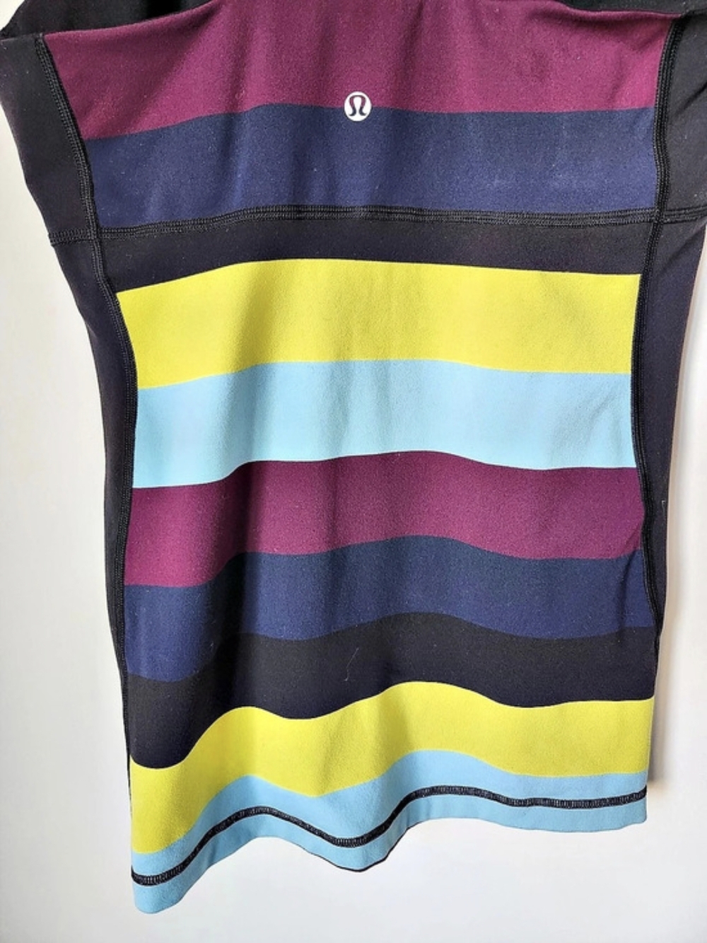 Lululemon Racerback Stripped Color Block Tank Top - Picture 7 of 8